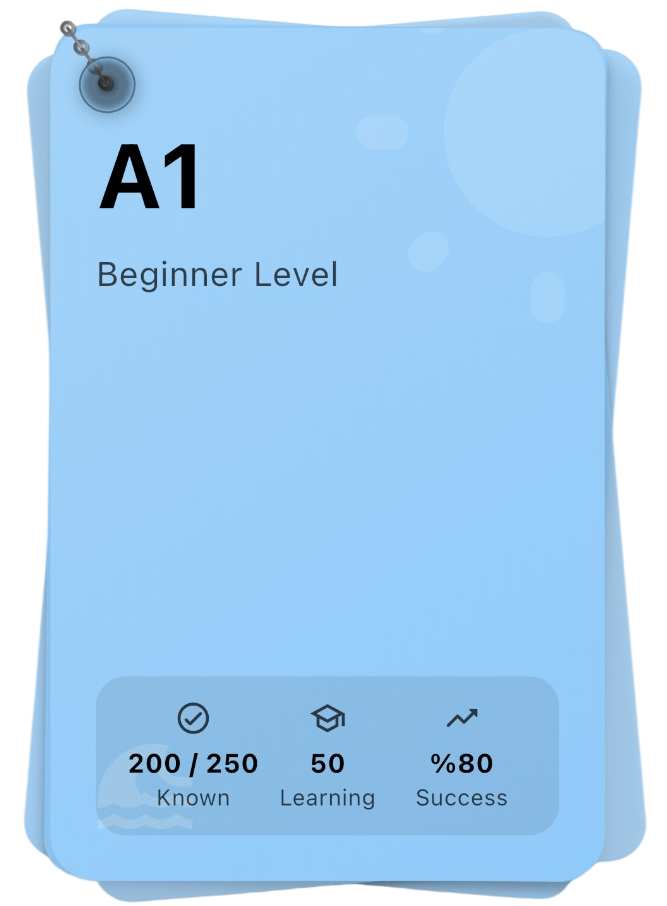 A1 Beginner Level card